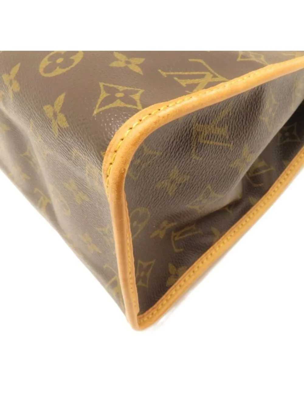 Louis Vuitton Popincourt Monogram Tote Bag Canvas Brown